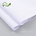 Lot de stock de tissu de plongée en polyester blanc javellisant 75D